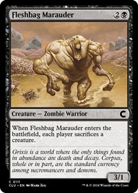 Fleshbag Marauder, Ravnica: Clue Edition