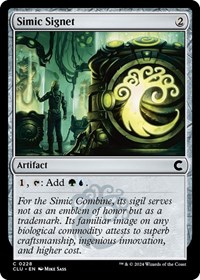 Simic Signet, Ravnica: Clue Edition