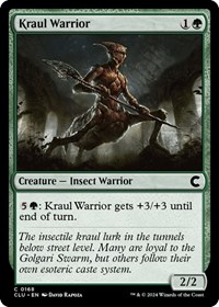 Kraul Warrior, Ravnica: Clue Edition
