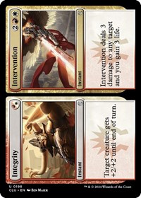 Integrity // Intervention, Ravnica: Clue Edition