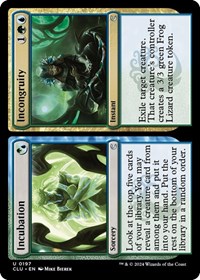 Incubation // Incongruity, Ravnica: Clue Edition