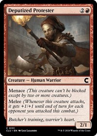 Deputized Protester, Ravnica: Clue Edition