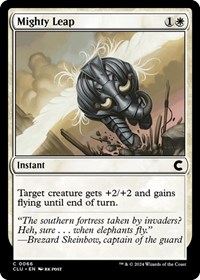 Mighty Leap, Ravnica: Clue Edition