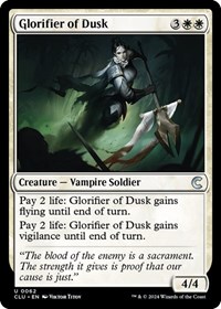 Glorifier of Dusk, Ravnica: Clue Edition