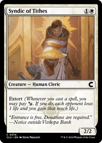 Syndic of Tithes, Ravnica: Clue Edition