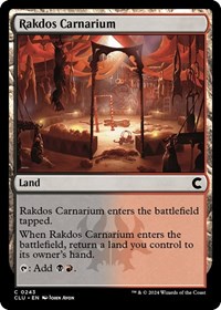 Rakdos Carnarium, Ravnica: Clue Edition