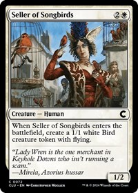 Seller of Songbirds, Ravnica: Clue Edition