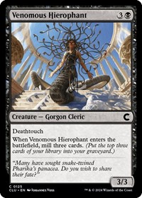 Venomous Hierophant, Ravnica: Clue Edition