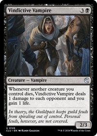 Vindictive Vampire, Ravnica: Clue Edition
