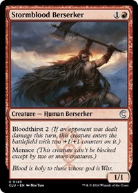 Stormblood Berserker, Ravnica: Clue Edition