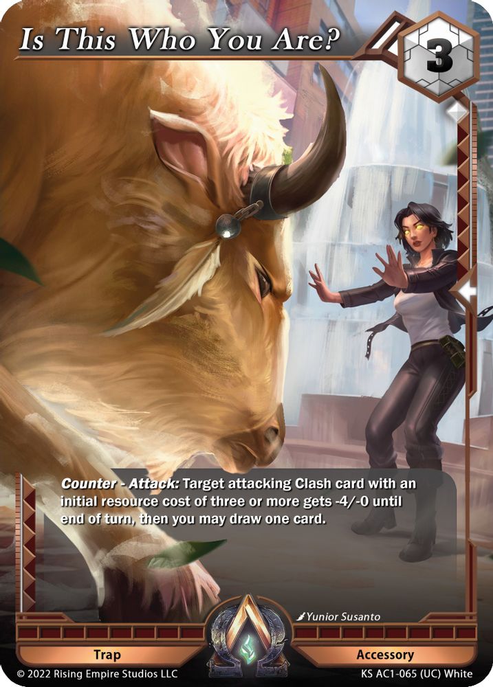 Is This Who You Are?, Standard, front
