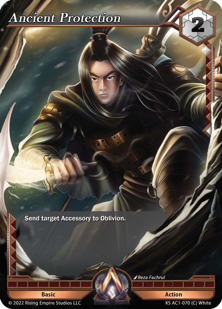 Ancient Protection, Standard, front