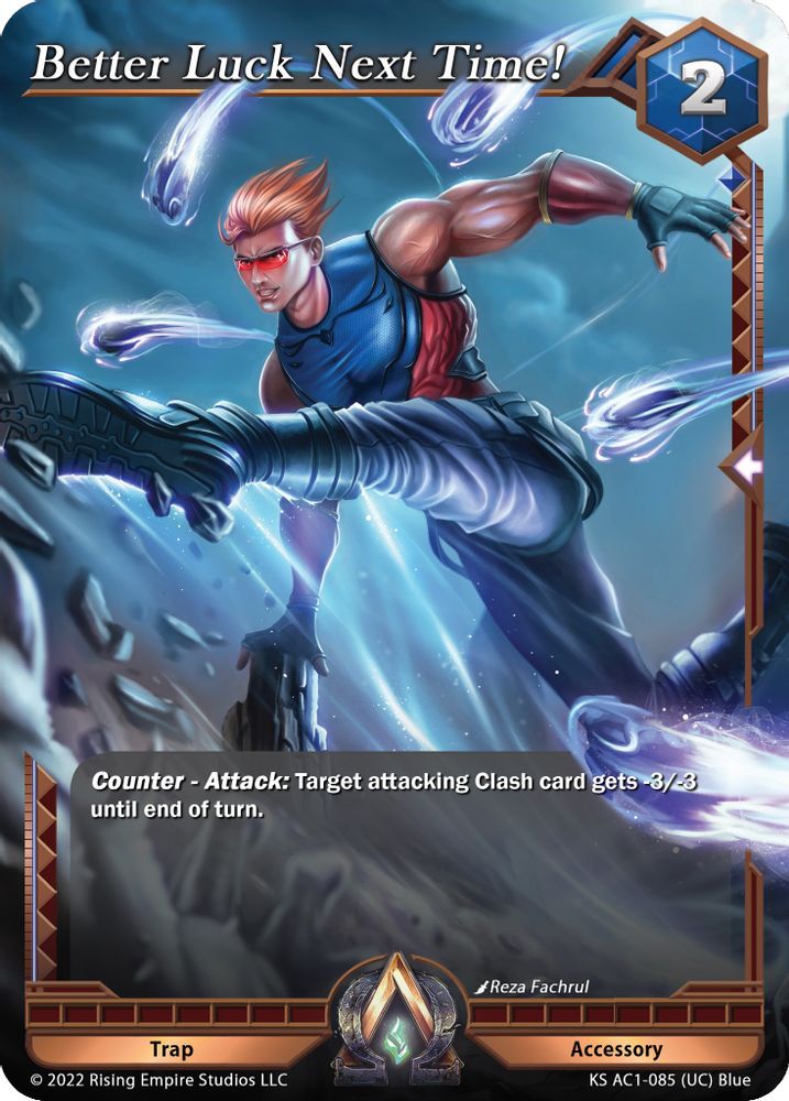 Better Luck Next Time!, Standard, front