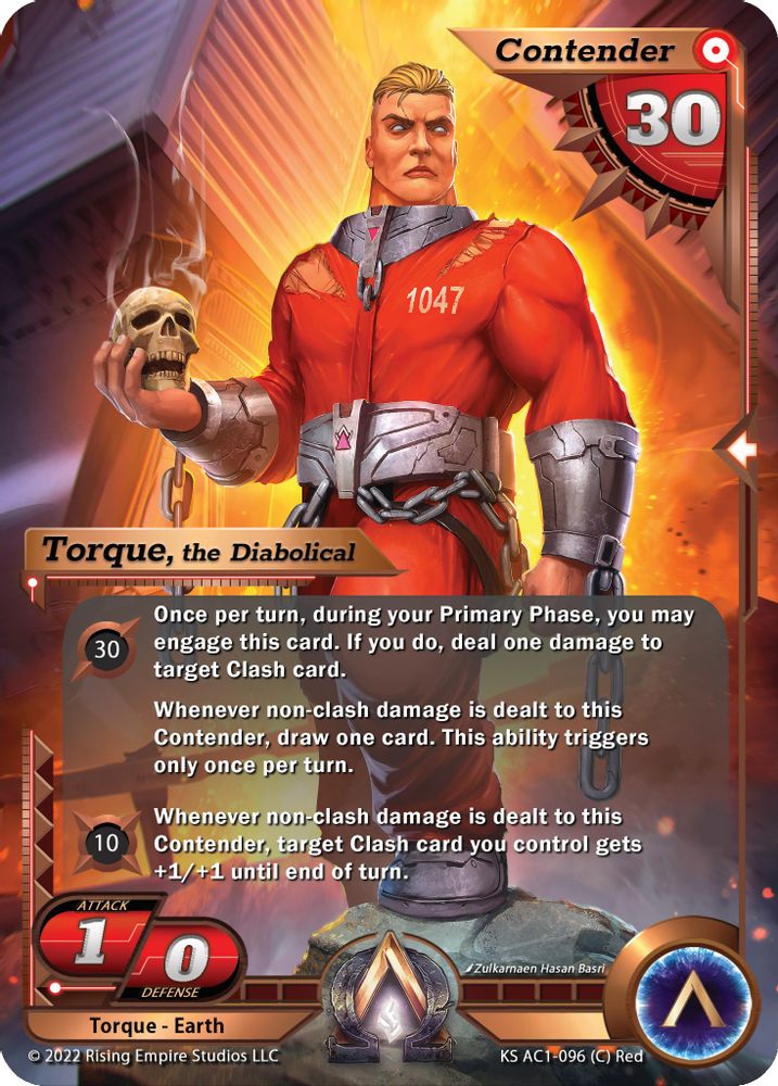 Torque, the Diabolical, Standard, front