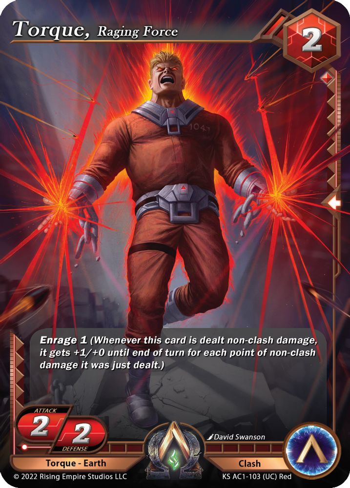 Torque, Raging Force, Standard, front