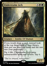 Underrealm Lich, Ravnica: Clue Edition