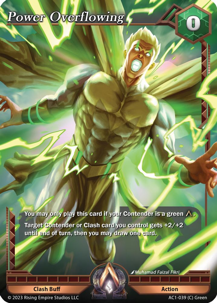 Power Overflowing, Standard, front