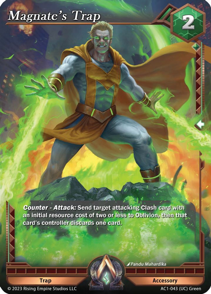 Magnate's Trap, Foil, front