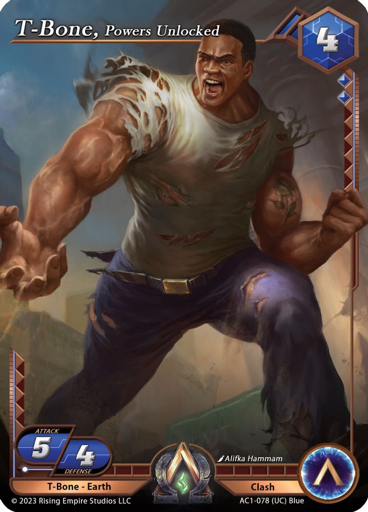 T-Bone, Powers Unlocked, Standard, front