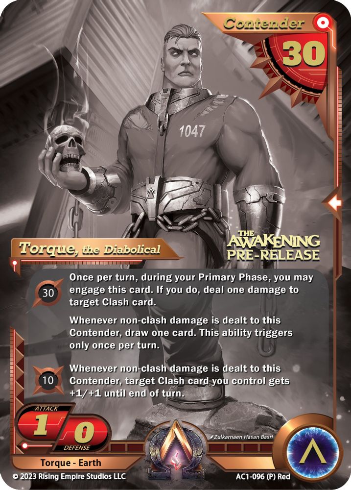 Torque, the Diabolical (Pre-Release), Standard, front