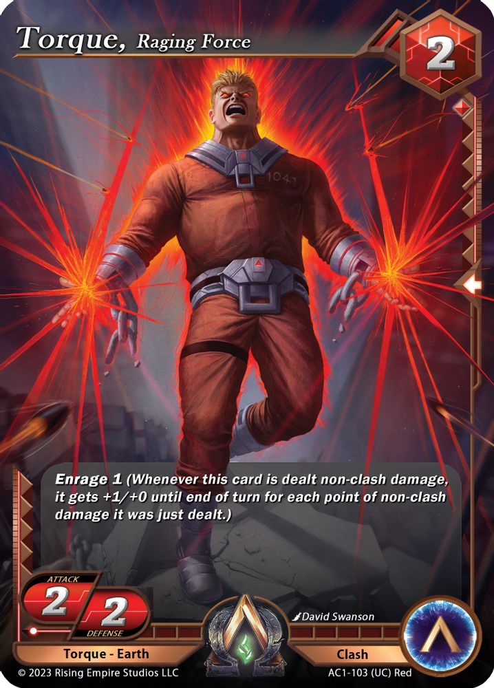 Torque, Raging Force, Standard, front
