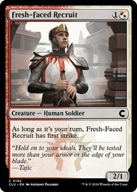 Fresh-Faced Recruit, Ravnica: Clue Edition