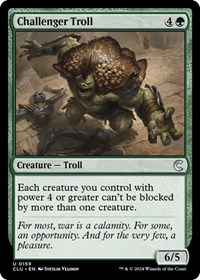 Challenger Troll, Ravnica: Clue Edition