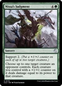 Nissa's Judgment, Ravnica: Clue Edition