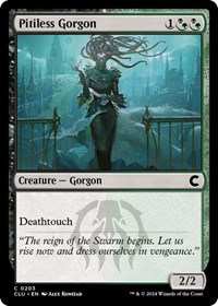 Pitiless Gorgon, Ravnica: Clue Edition