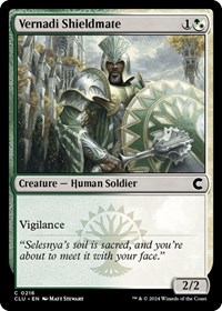 Vernadi Shieldmate, Ravnica: Clue Edition