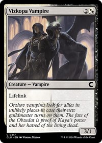Vizkopa Vampire, Ravnica: Clue Edition