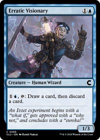 Erratic Visionary, Ravnica: Clue Edition
