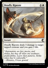 Deadly Riposte, Ravnica: Clue Edition