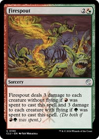 Firespout, Ravnica: Clue Edition