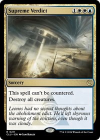 Supreme Verdict, Ravnica: Clue Edition