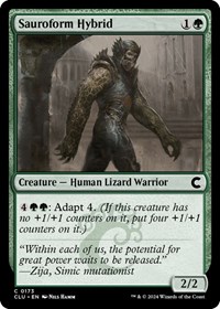 Sauroform Hybrid, Ravnica: Clue Edition