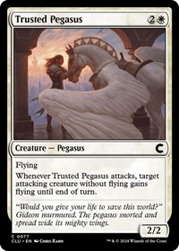 Trusted Pegasus, Ravnica: Clue Edition