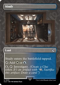 Study (Borderless), Ravnica: Clue Edition