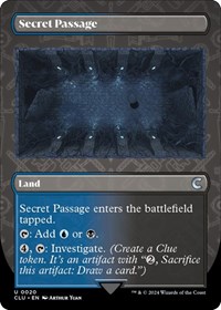 Secret Passage (Borderless), Ravnica: Clue Edition