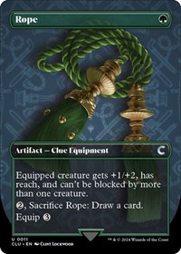 Rope (Borderless), Ravnica: Clue Edition