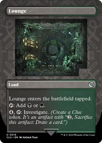 Lounge (Borderless), Ravnica: Clue Edition