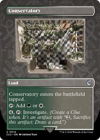 Conservatory (Borderless), Ravnica: Clue Edition