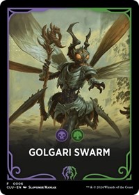 Golgari Swarm Theme Card, Ravnica: Clue Edition