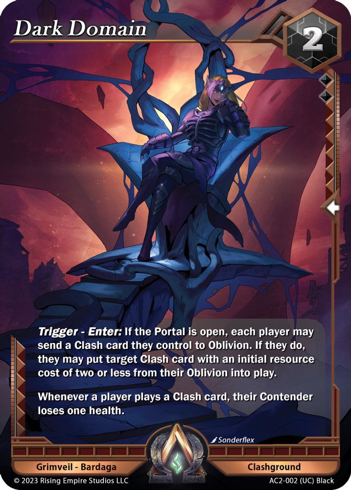 Dark Domain, Standard, front