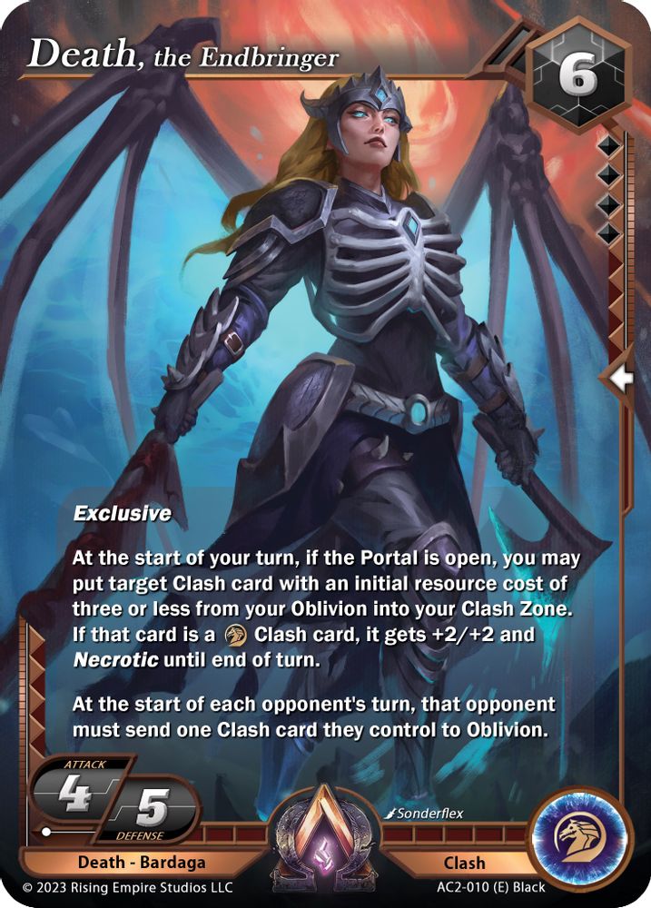 Death, the Endbringer, Foil, front