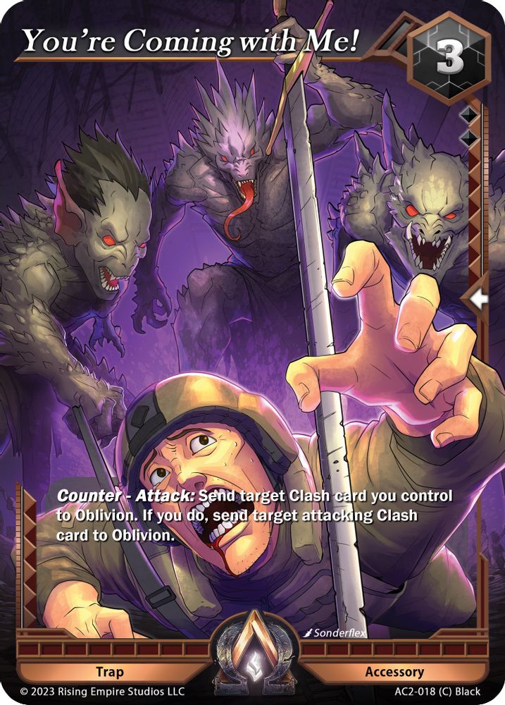 You're Coming with Me!, Standard, front