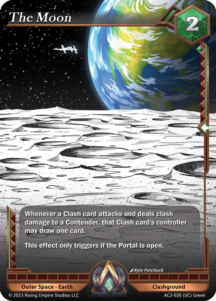 The Moon, Standard, front