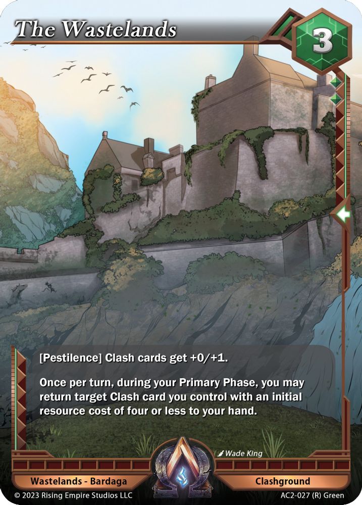 The Wastelands, Standard, front
