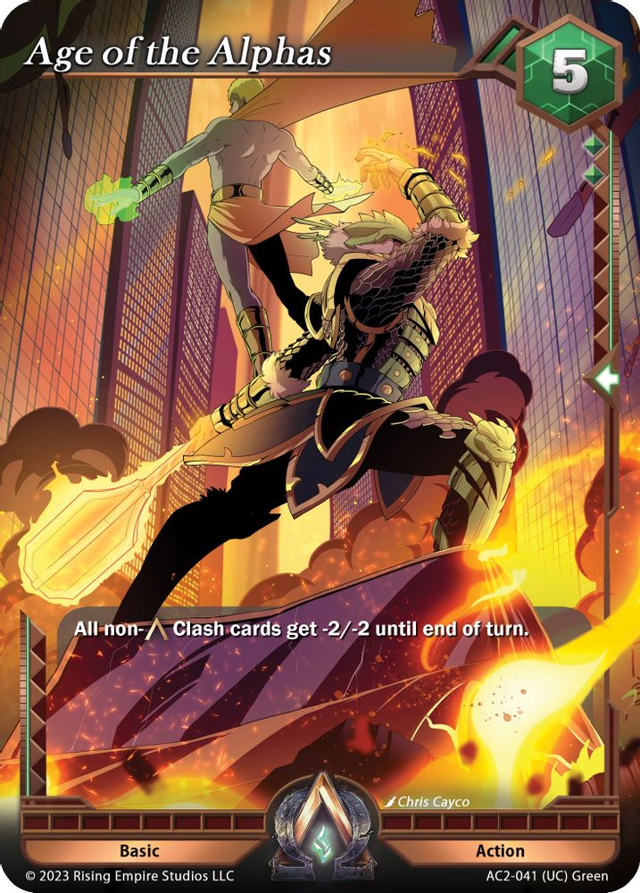 Age of the Alphas, Standard, front