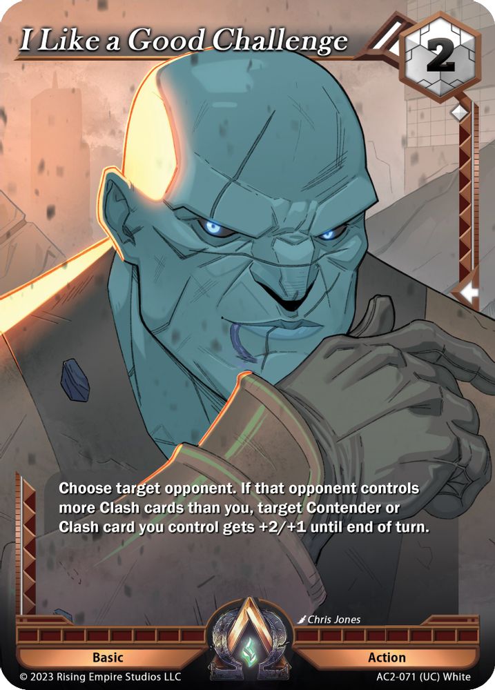 I Like a Good Challenge, Standard, front